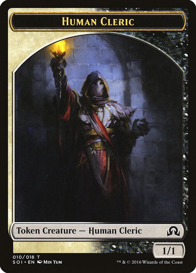 Human Cleric Token (10) [Shadows over Innistrad]