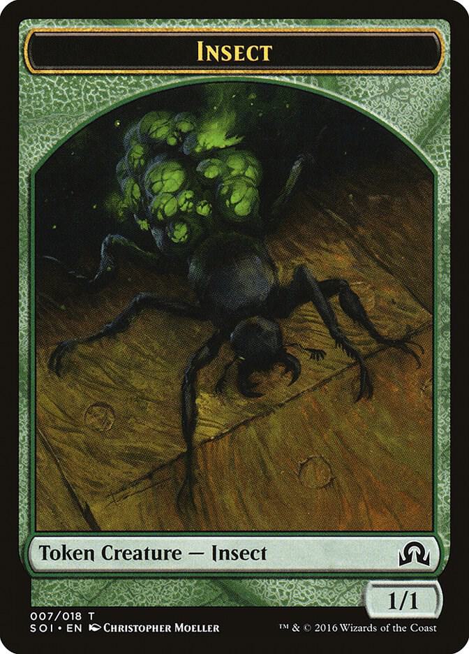 Insect Token (7) [Shadows over Innistrad]