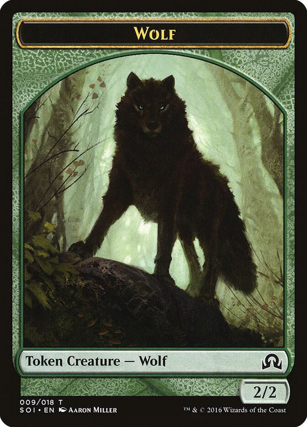 Wolf Token (9) [Shadows over Innistrad]
