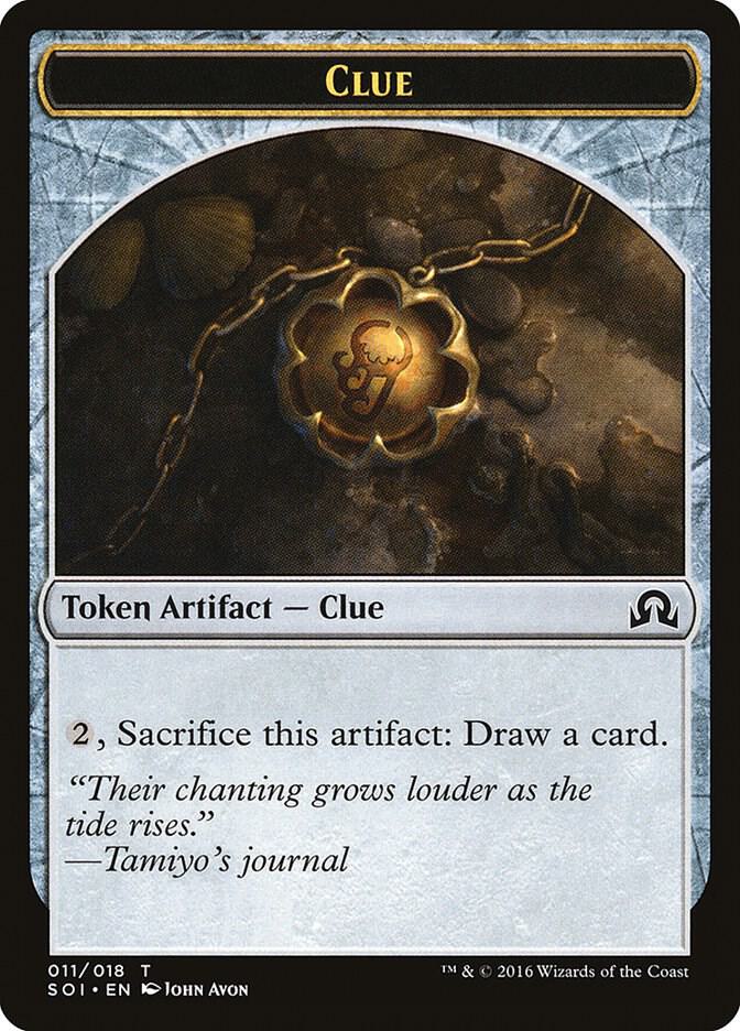 Clue Token (011) [Shadows over Innistrad]