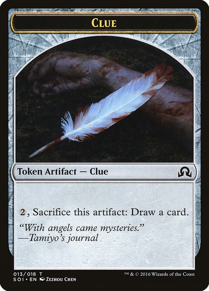 Clue Token (013) [Shadows over Innistrad]
