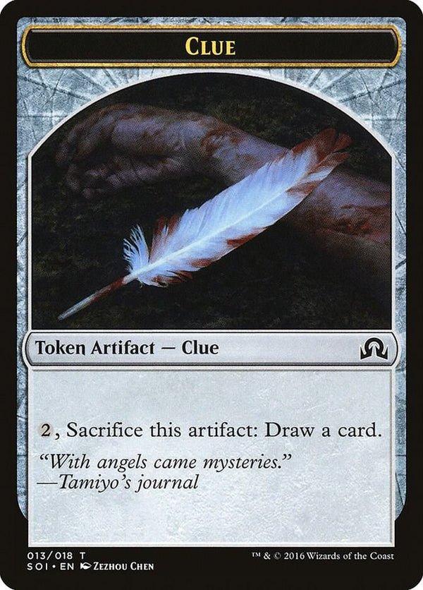 Clue Token (013) [Shadows over Innistrad]