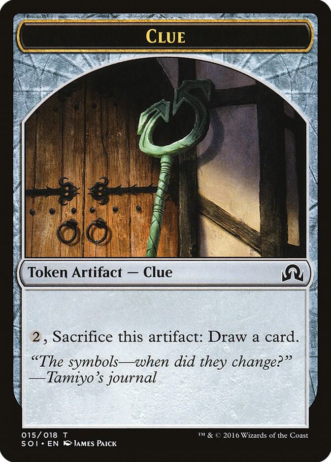 Clue Token (015) [Shadows over Innistrad]