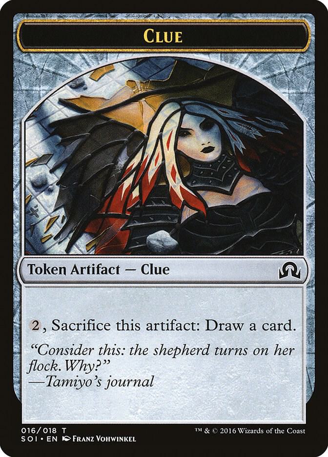 Clue Token (016) [Shadows over Innistrad]
