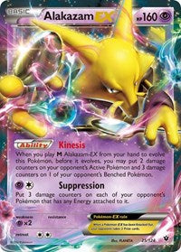 Alakazam EX (25/124) [XY Fates Collide]
