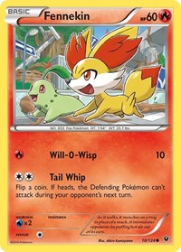 Fennekin (10) (10/124) [XY Fates Collide]