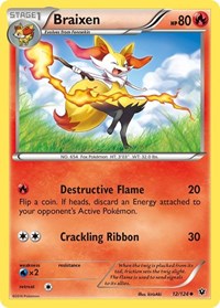 Braixen (12/124) [XY Fates Collide]