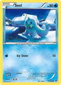 Seel (15/124) [XY Fates Collide]