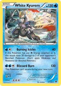 White Kyurem (21/124) [XY Fates Collide]