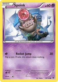 Spoink (30/124) [XY Fates Collide]