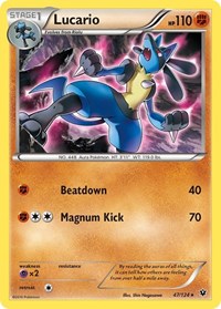 Lucario (47) (47/124) [XY Fates Collide]