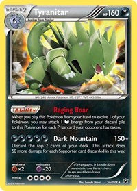 Tyranitar (56/124) [XY Fates Collide]