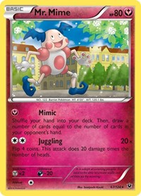 Mr. Mime (67/124) [XY Fates Collide]