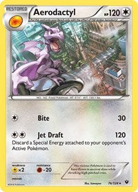 Aerodactyl (76/124) [XY Fates Collide]