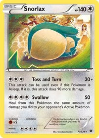 Snorlax (77/124) [XY Fates Collide]