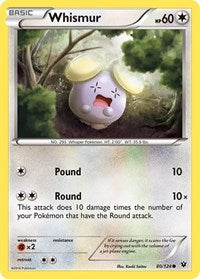 Whismur (80/124) [XY Fates Collide]