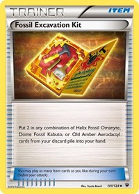 Fossil Excavation Kit (101/124) [XY Fates Collide]