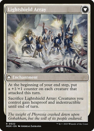 Invasion of Gobakhan // Lightshield Array (22) [March of the Machine] Reverse