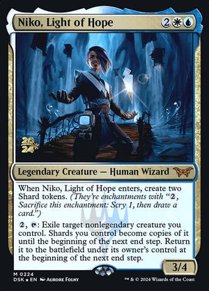 Niko, Light of Hope (224s) [Duskmourn: House of Horror Promos]