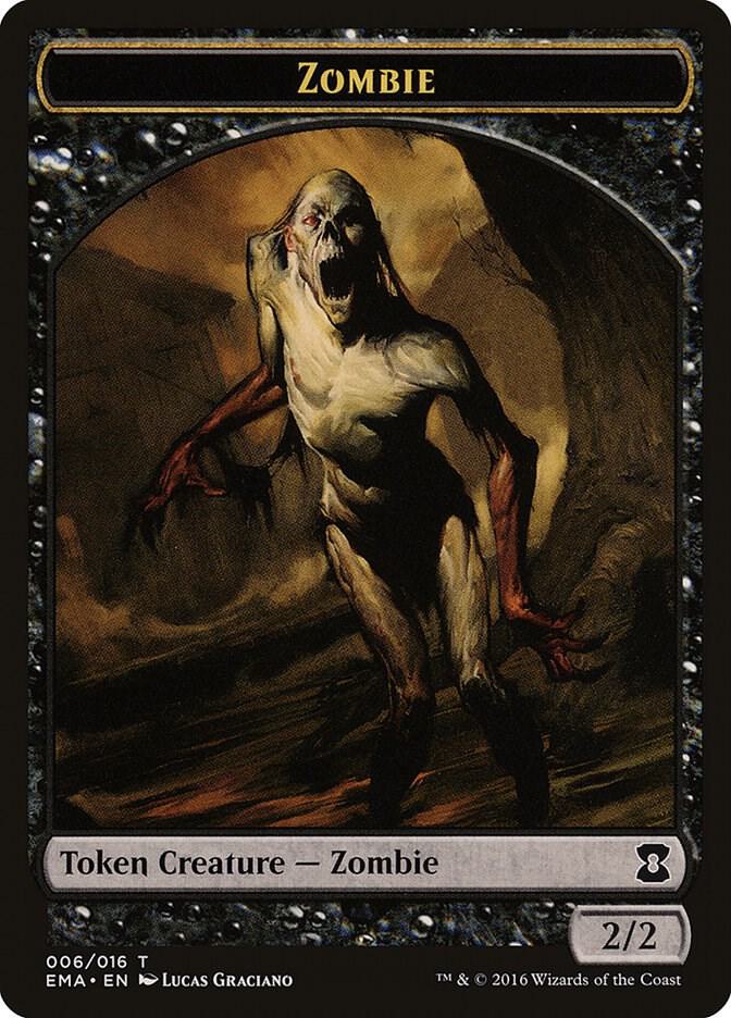 Zombie Token (6) [Eternal Masters]