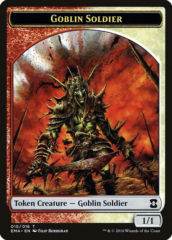 Goblin Soldier Token (15) [Eternal Masters]