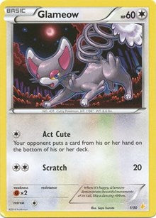 Glameow (27) (27/30) [XY Trainer Kit Pikachu Libre and Suicune]