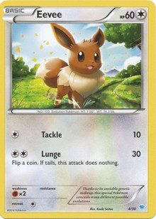 Eevee (4/30) [XY Trainer Kit Pikachu Libre and Suicune]