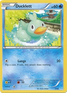 Ducklett (7) (7/30) [XY Trainer Kit Pikachu Libre and Suicune]