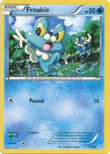 Froakie (23) (23/30) [XY Trainer Kit Pikachu Libre and Suicune]
