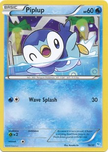 Piplup (16/30) [XY Trainer Kit Pikachu Libre and Suicune]