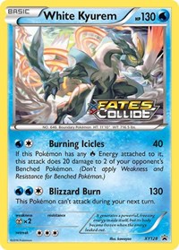 White Kyurem (Prerelease) (XY128) [XY Promos]