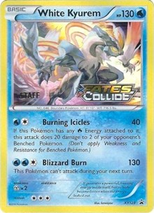 White Kyurem - XY128 (Prerelease) [Staff] (XY128) [XY Promos]