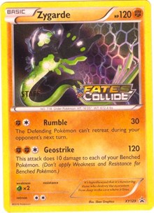Zygarde - XY129 (Prerelease) [Staff] (XY129) [XY Promos]