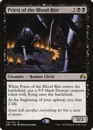 Priest of the Blood Rite (112) [Magic Origins]