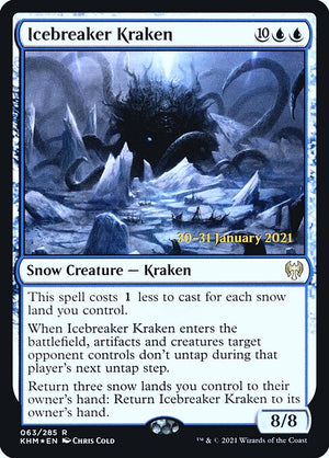 Icebreaker Kraken (63s) [Kaldheim Promos]