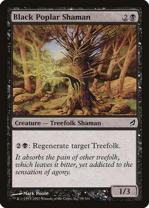 Black Poplar Shaman (99) [Lorwyn]