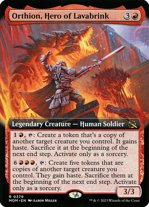 Orthion, Hero of Lavabrink (379) [March of the Machine] [Extended Art]