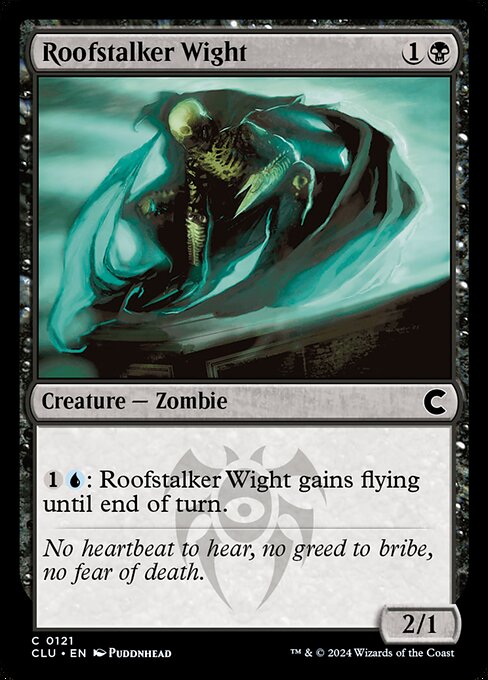 Roofstalker Wight (121) [Ravnica: Clue Edition]