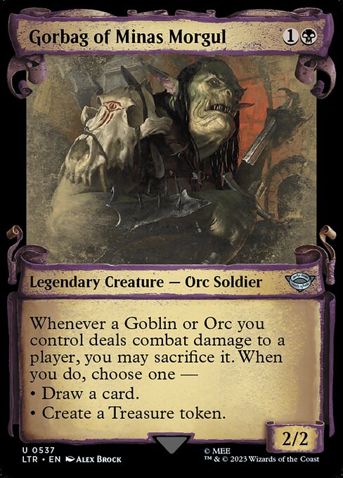Gorbag of Minas Morgul (537) [The Lord of the Rings: Tales of Middle-earth] [Showcase]