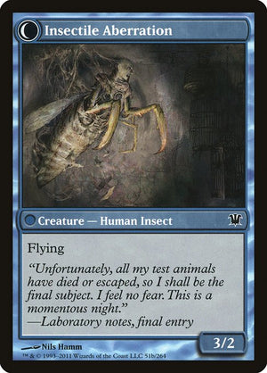 Delver of Secrets // Insectile Aberration (51) [Innistrad] Reverse