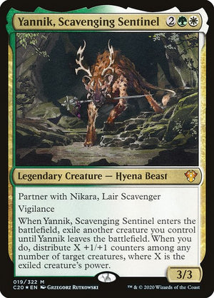 Yannik, Scavenging Sentinel (19) [Commander 2020]