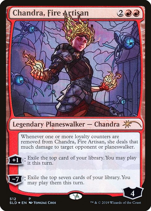 Chandra, Fire Artisan (512) [Secret Lair Drop]
