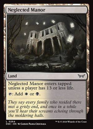 Neglected Manor (264) [Duskmourn: House of Horror]