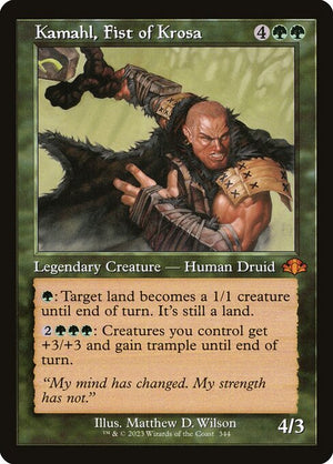 Kamahl, Fist of Krosa (344) [Dominaria Remastered]