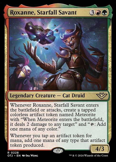 Roxanne, Starfall Savant (228) [Outlaws of Thunder Junction]