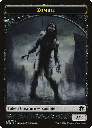 Zombie Token (005) [Eldritch Moon]