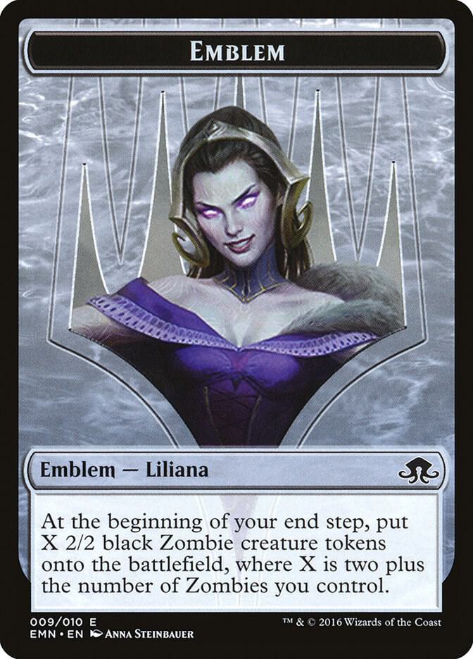 Emblem - Liliana, the Last Hope (9) [Eldritch Moon]