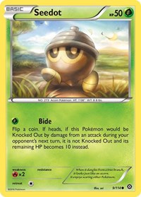 Seedot (9/114) [XY Steam Siege]