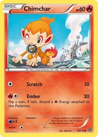 Chimchar (18/114) [XY Steam Siege]