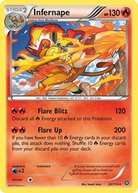 Infernape (20/114) [XY Steam Siege]